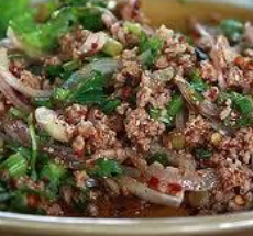 ลาบเนื้อ